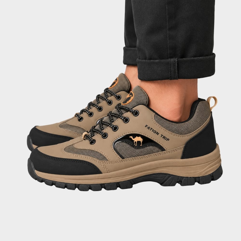 Cairnward-Outdoor mens low cut hiking shoes anti slip outdoor trekking