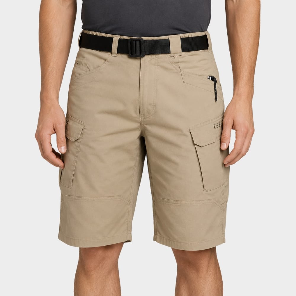 Cairnward-Outdoor mens tactical cargo shorts waterproof multi pocket hiking