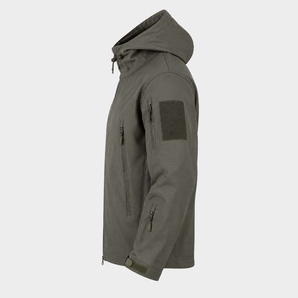 Cairnward-Outdoor mens tactical softshell jacket hooded windproof waterproof