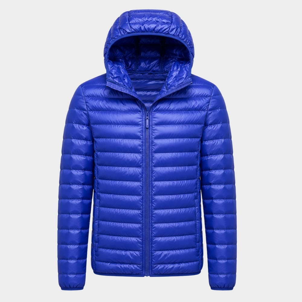 Cairnward-Outdoor mens ultralight duck down puffer jacket windproof