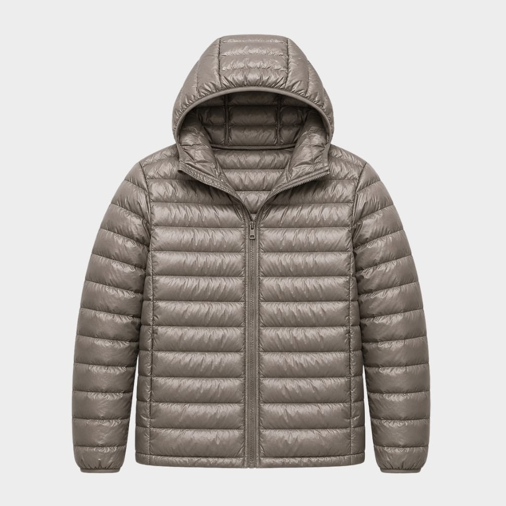 Cairnward-Outdoor mens ultralight duck down puffer jacket windproof