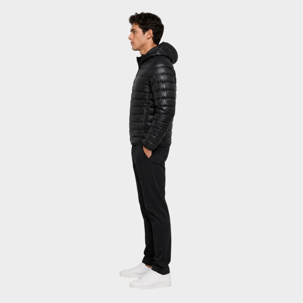 Cairnward-Outdoor mens ultralight duck down puffer jacket windproof