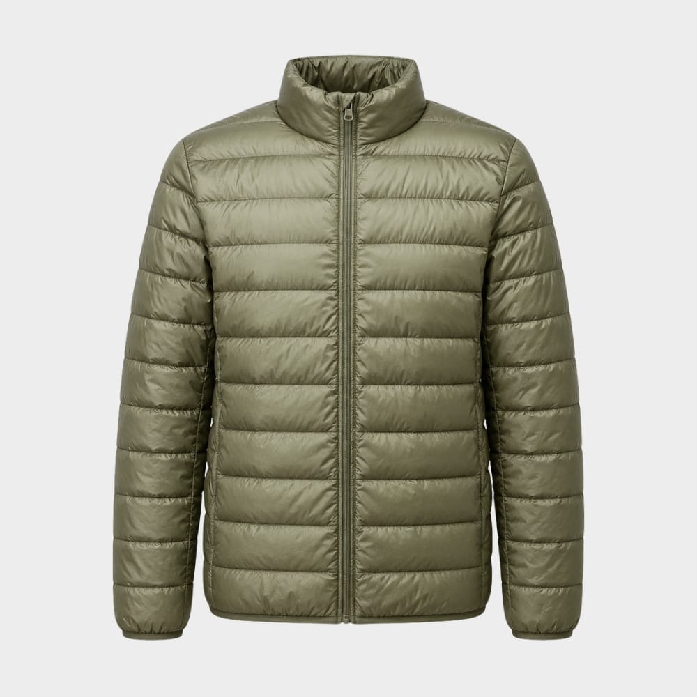 Cairnward-Outdoor mens ultralight hooded down jacket packable warm