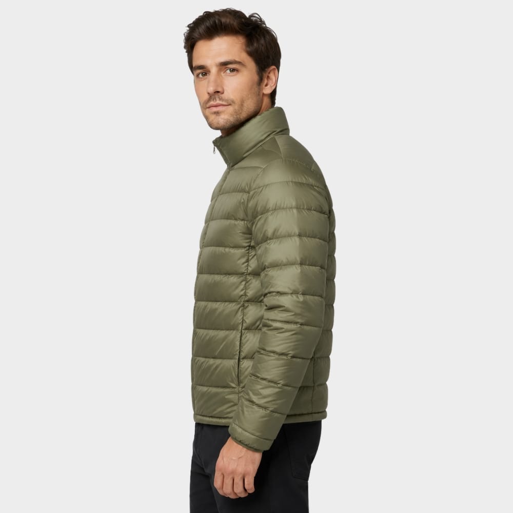 Cairnward-Outdoor mens ultralight hooded down jacket packable warm