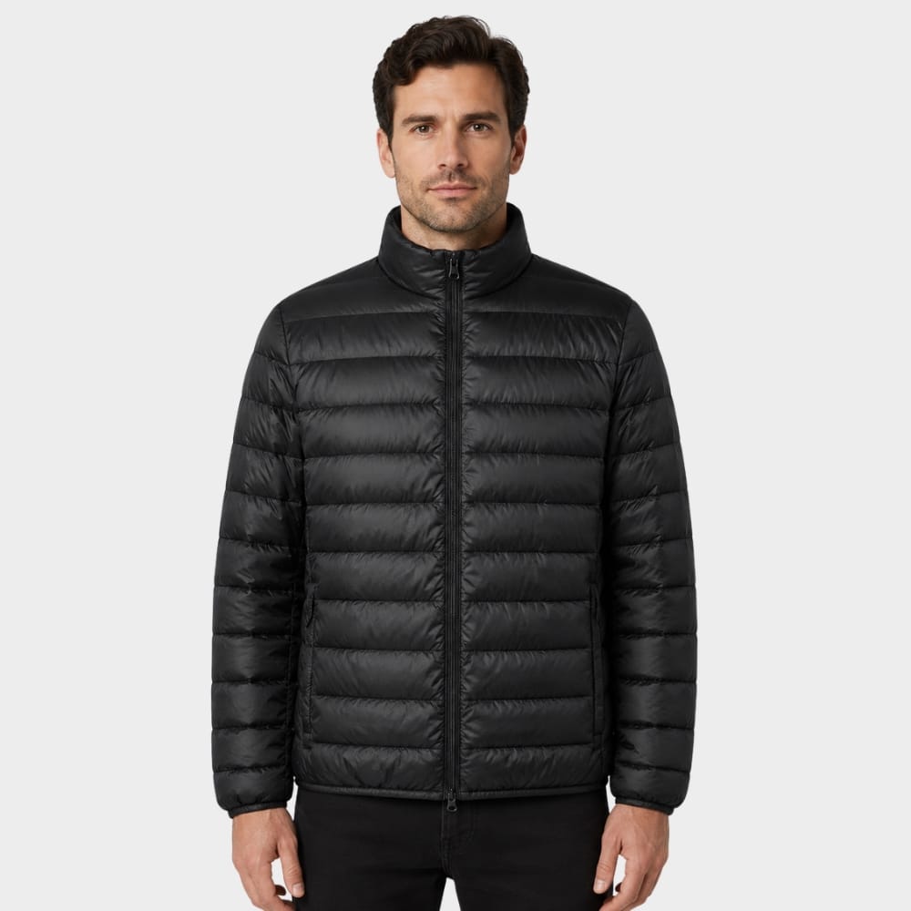 Cairnward-Outdoor mens ultralight hooded down jacket winter slim fit
