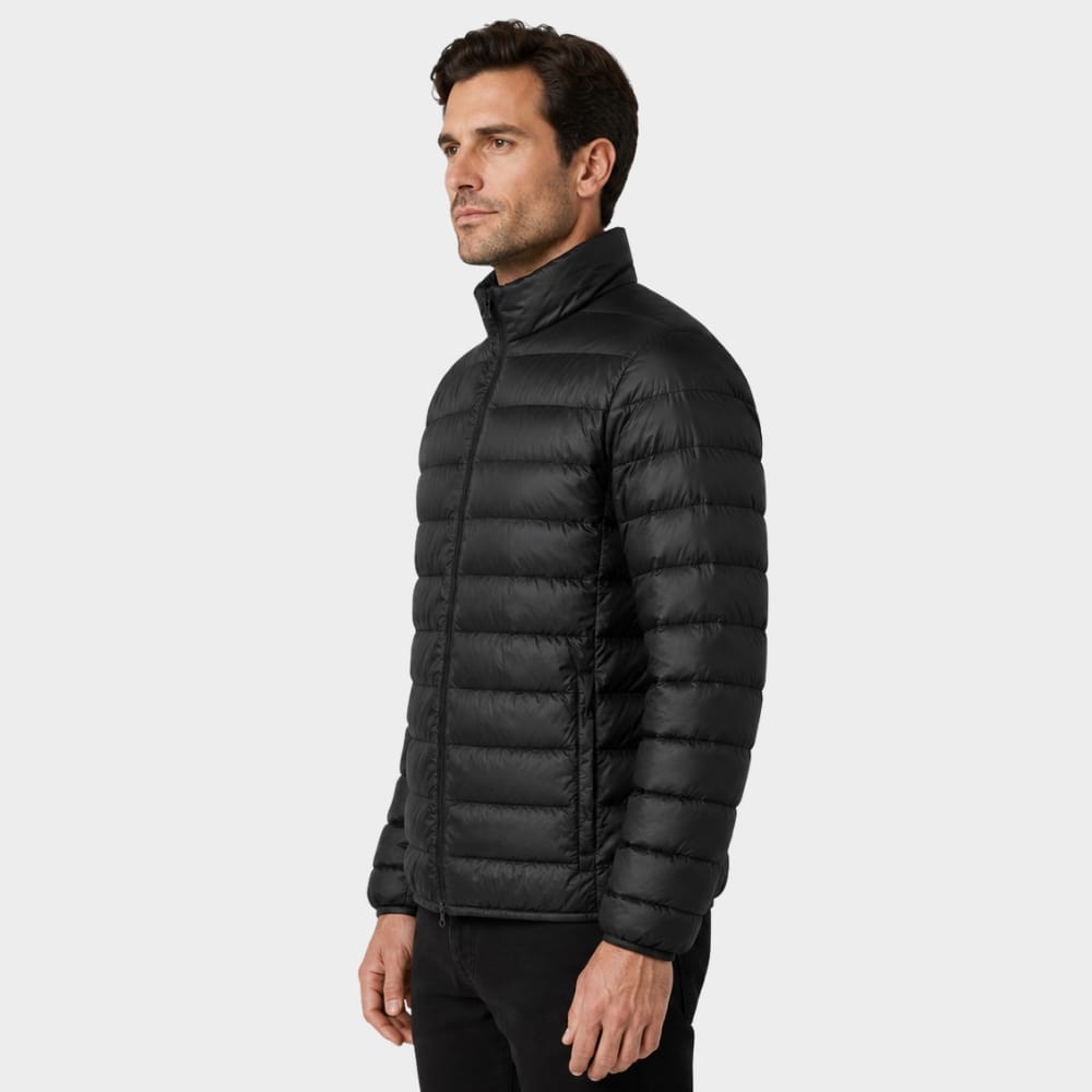 Cairnward-Outdoor mens ultralight hooded down jacket winter slim fit