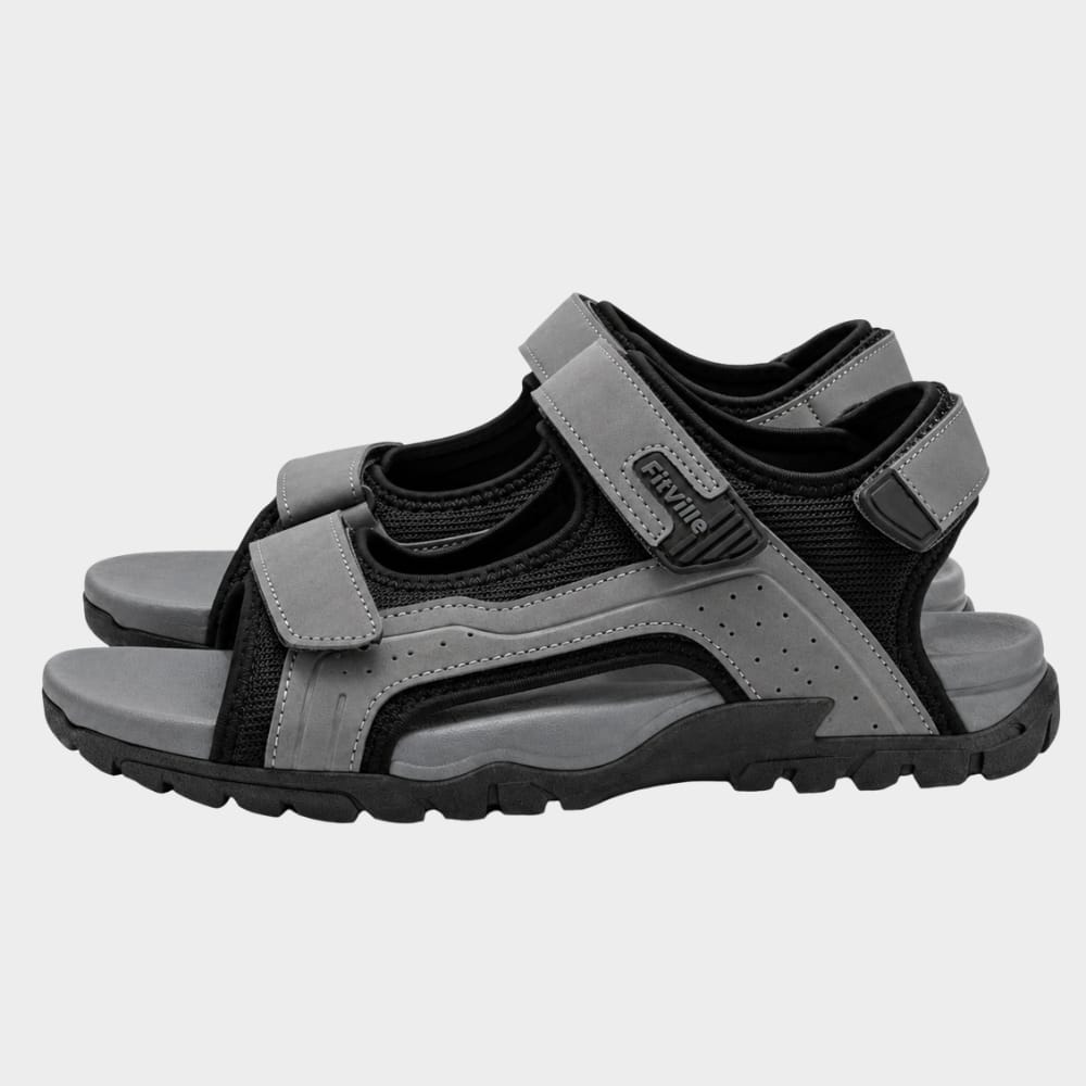 Cairnward-Outdoor mens walking sandals wide toe box adjustable straps