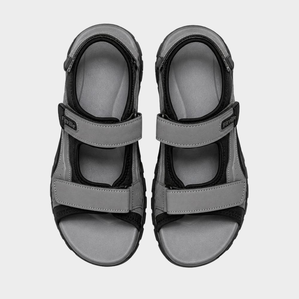 Cairnward-Outdoor mens walking sandals wide toe box adjustable straps