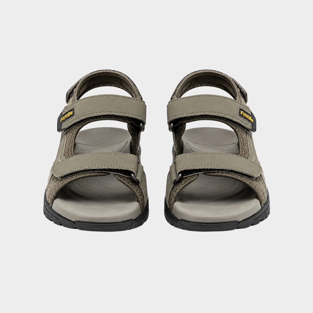 Cairnward-Outdoor mens walking sandals with arch support wide fit