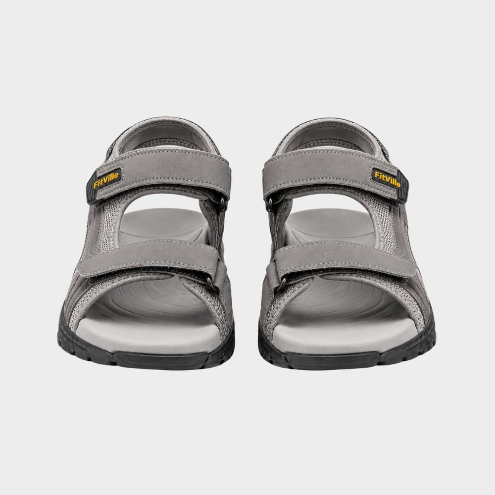 Cairnward-Outdoor mens walking sandals with arch support wide fit