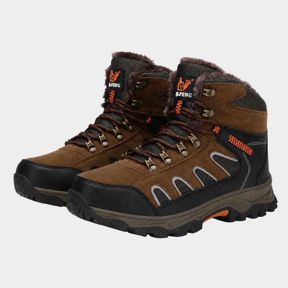 Cairnward-Outdoor mens waterproof ankle hiking boots non slip climbing shoes