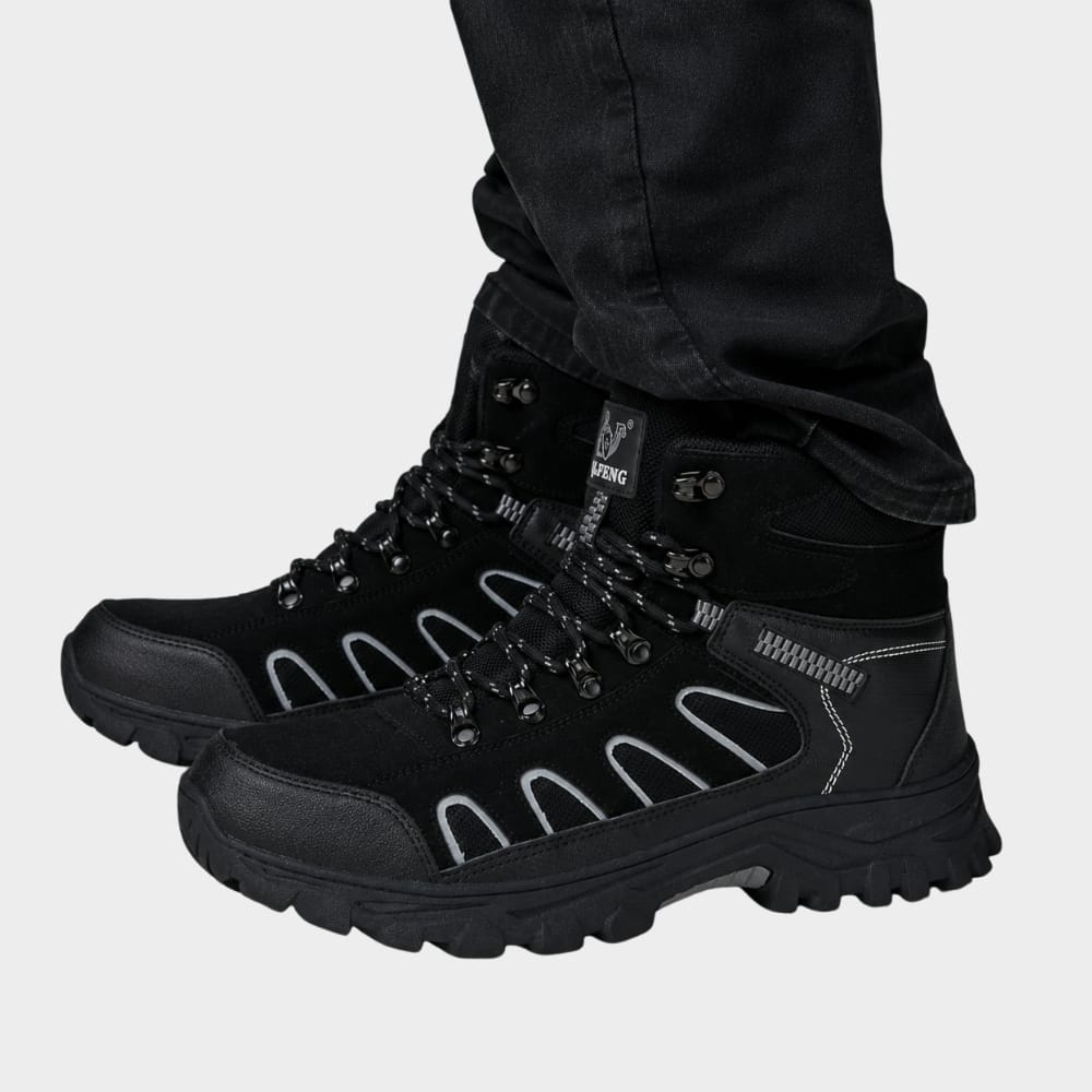 Cairnward-Outdoor mens waterproof ankle hiking boots non slip climbing shoes