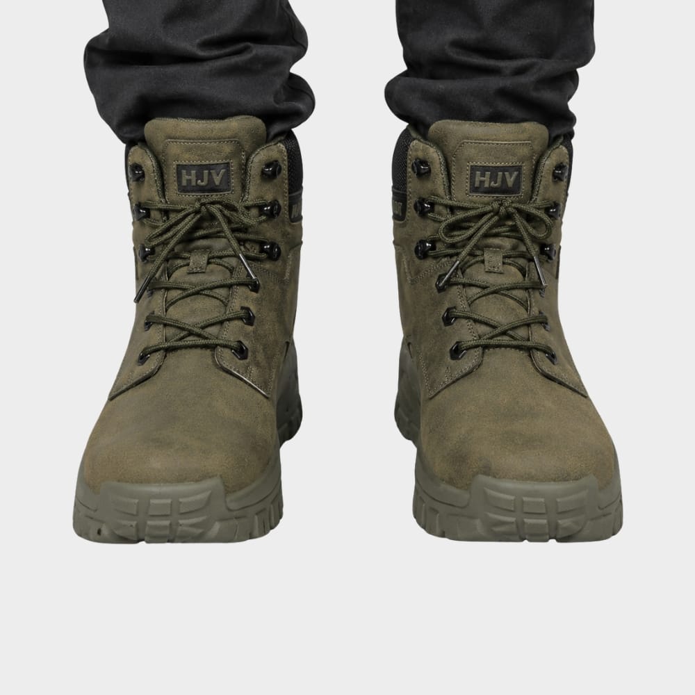 Cairnward-Outdoor mens waterproof combat hiking boots high top outdoor work