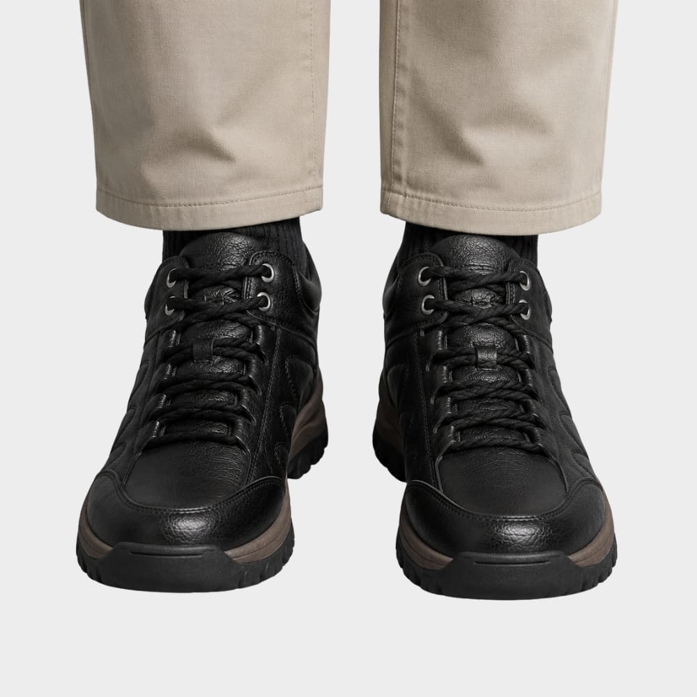 Cairnward-Outdoor mens winter fleece lined hiking boots anti slip