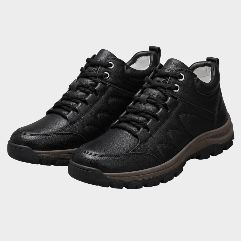 Cairnward-Outdoor mens winter fleece lined hiking boots anti slip
