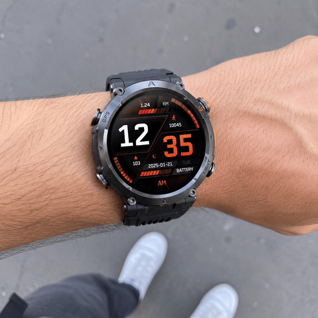 Cairnward-Outdoor military GPS sports smartwatch with compass waterproof