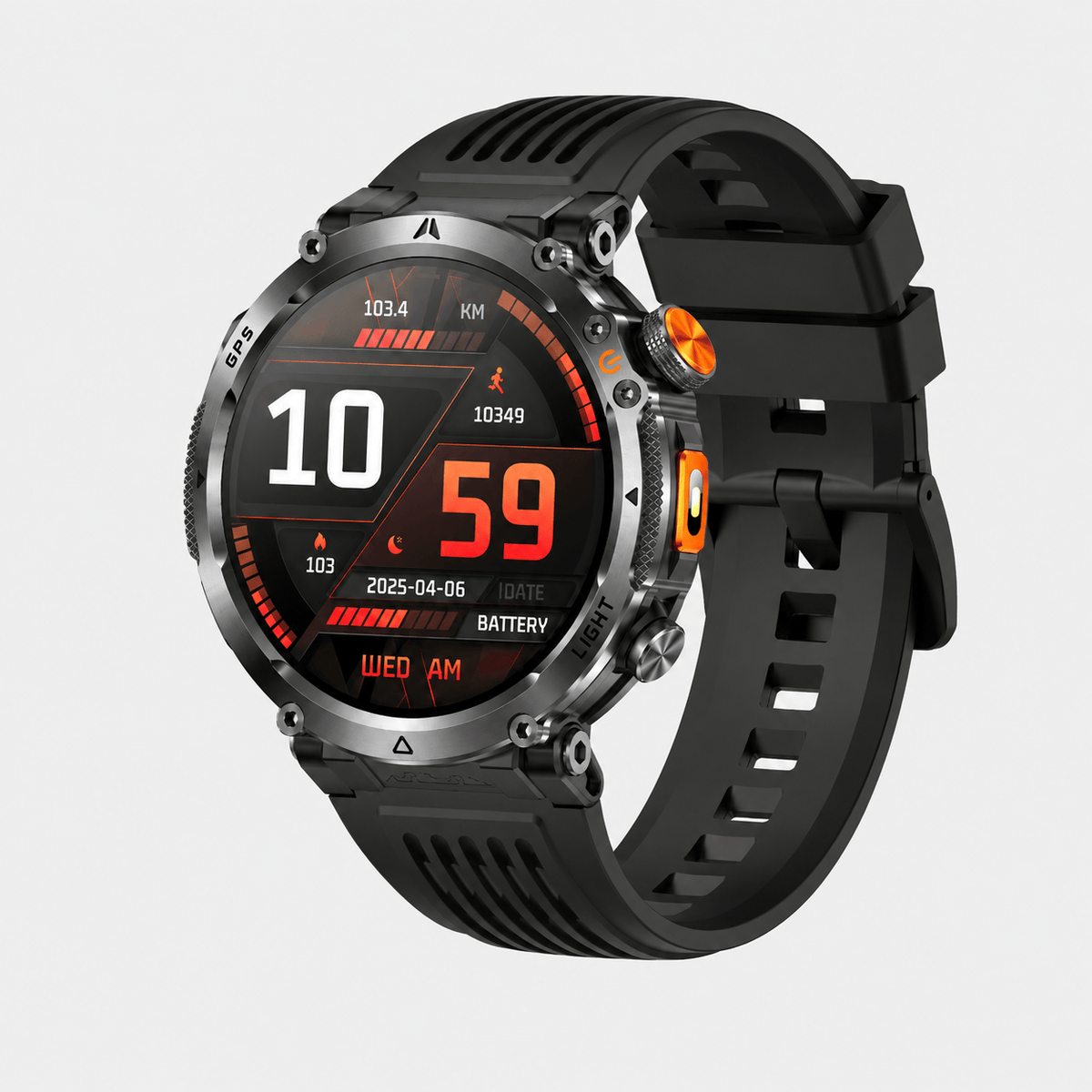 Cairnward-Outdoor military GPS sports smartwatch with compass waterproof