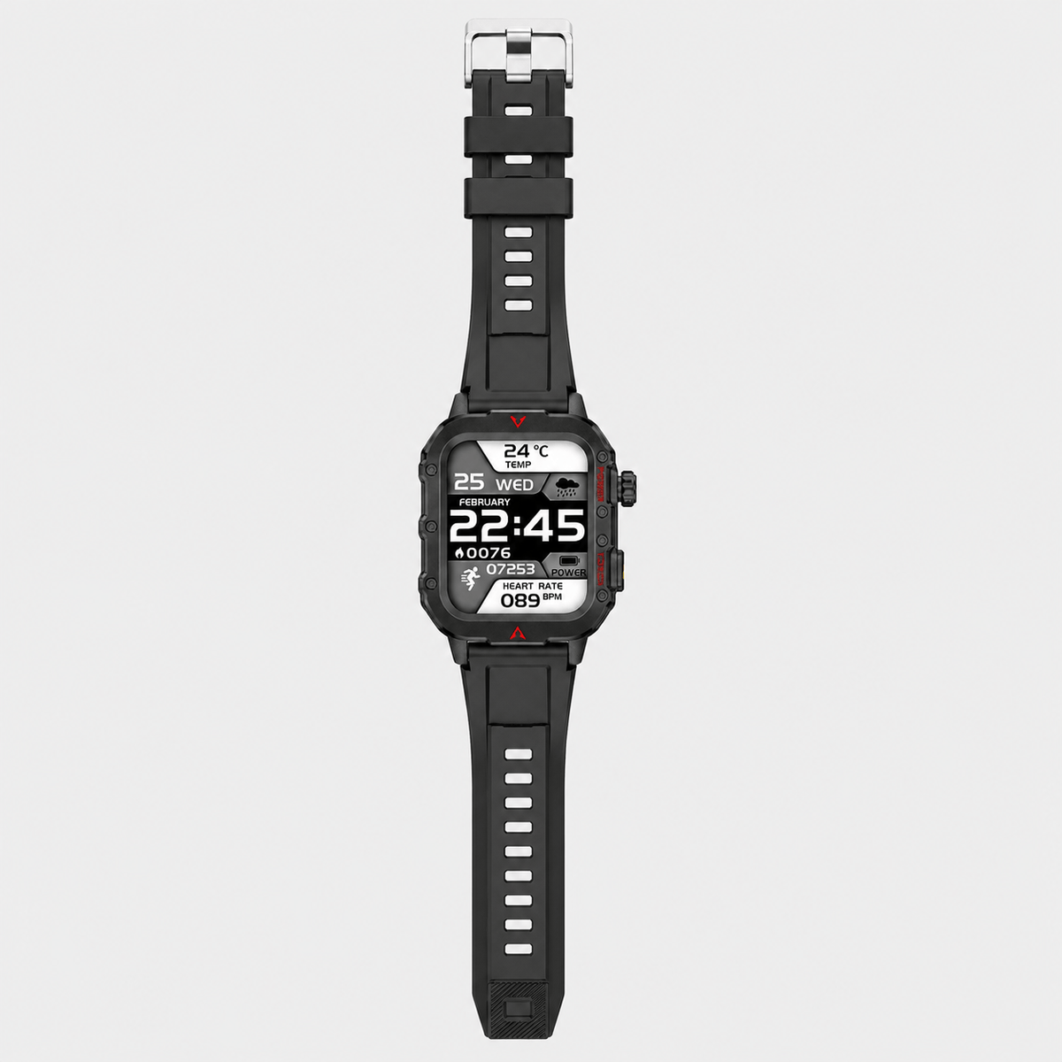 Cairnward-Outdoor outdoor sports smartwatch with LED flashlight fitness tracker