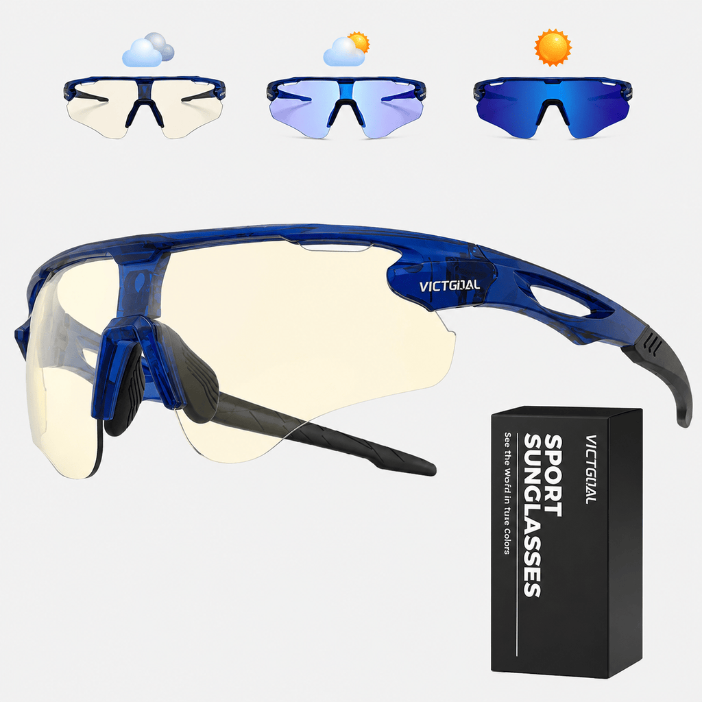 Cairnward-Outdoor photochromic running sports sunglasses UV400 outdoor eyewear