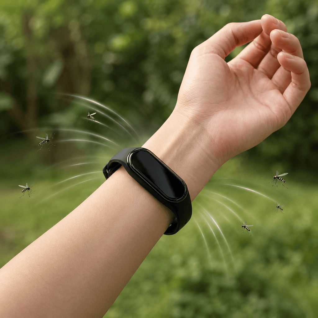 Cairnward-Outdoor portable ultrasonic mosquito repellent wristband outdoor