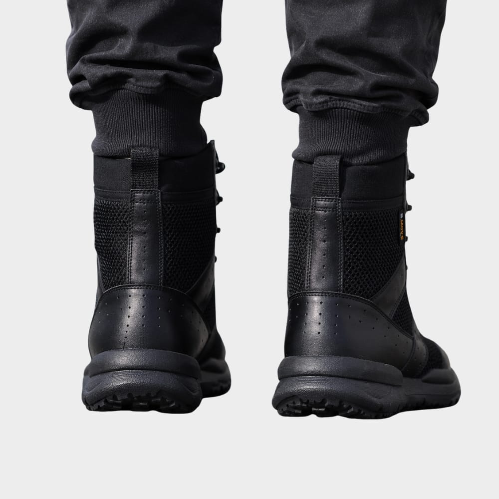 Cairnward-Outdoor side zipper tactical hiking boots unisex breathable combat