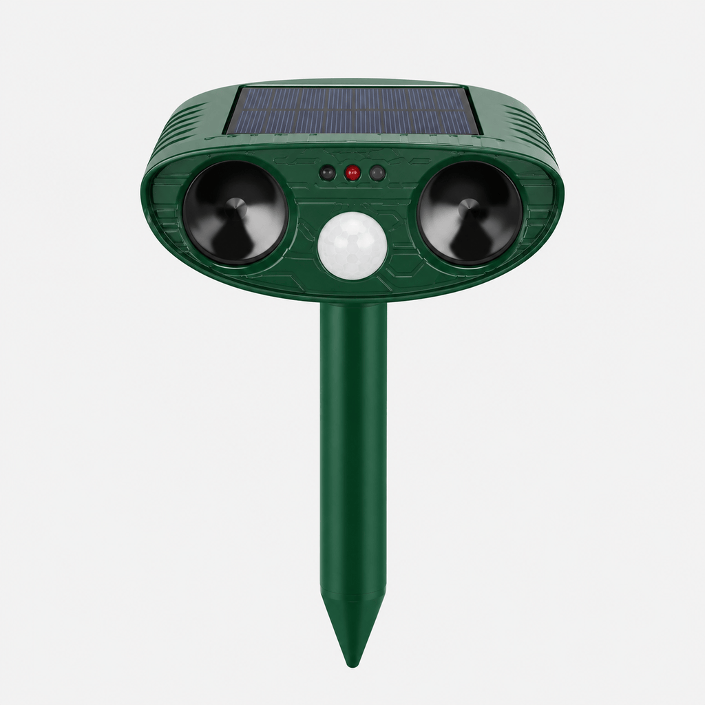 Cairnward-Outdoor solar ultrasonic animal pest repellent garden waterproof