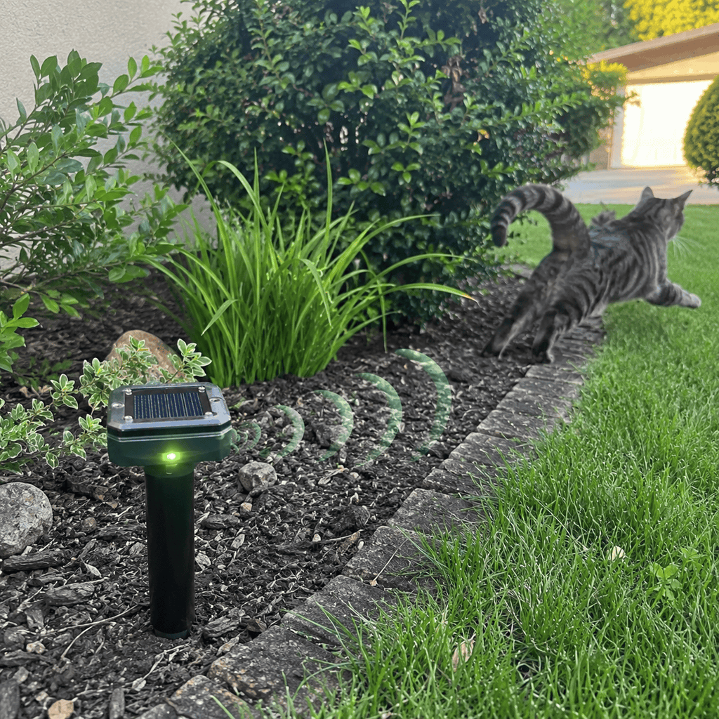 Cairnward-Outdoor solar ultrasonic pest repellent outdoor animal deterrent