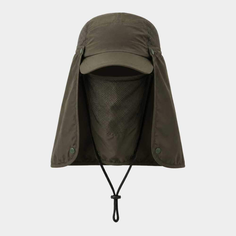 Cairnward-Outdoor sun protection hat with face and neck cover hiking cap