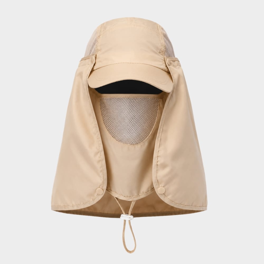 Cairnward-Outdoor sun protection hat with face and neck cover hiking cap