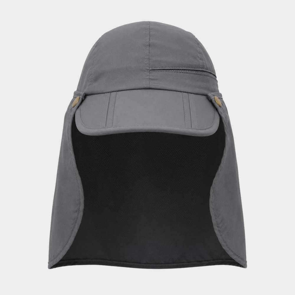 Cairnward-Outdoor sun visor hat with neck flap UV protection