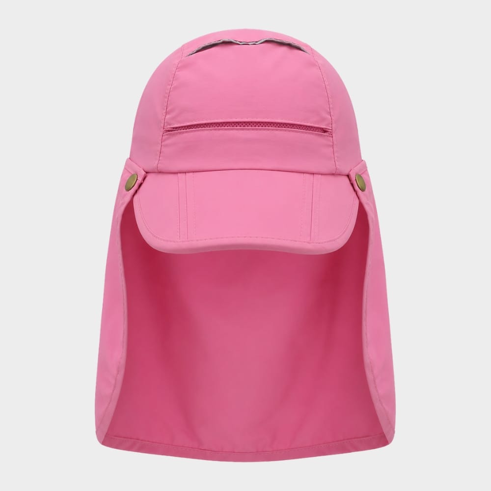 Cairnward-Outdoor sun visor hat with neck flap UV protection