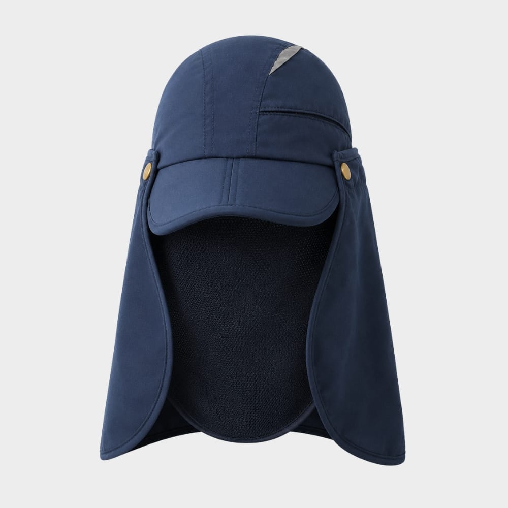 Cairnward-Outdoor sun visor hat with neck flap UV protection