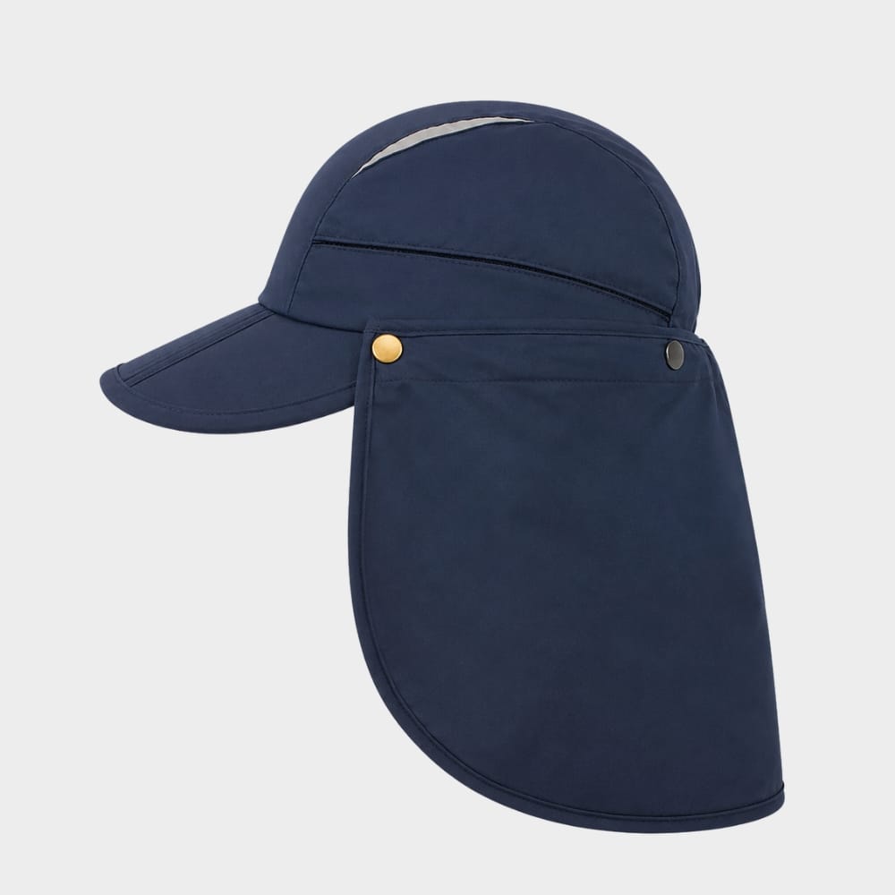 Cairnward-Outdoor sun visor hat with neck flap UV protection