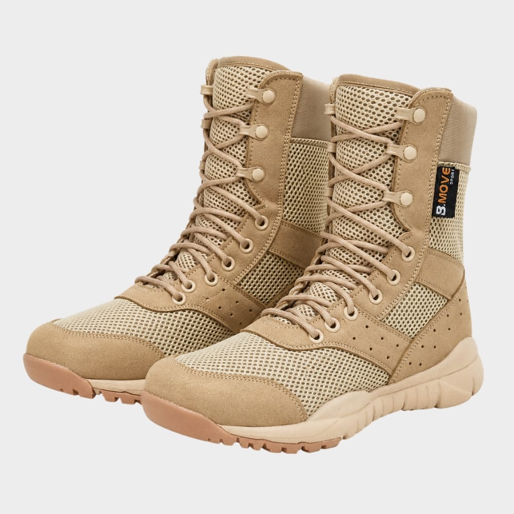 Cairnward-Outdoor tactical hiking boots unisex high top outdoor combat shoes