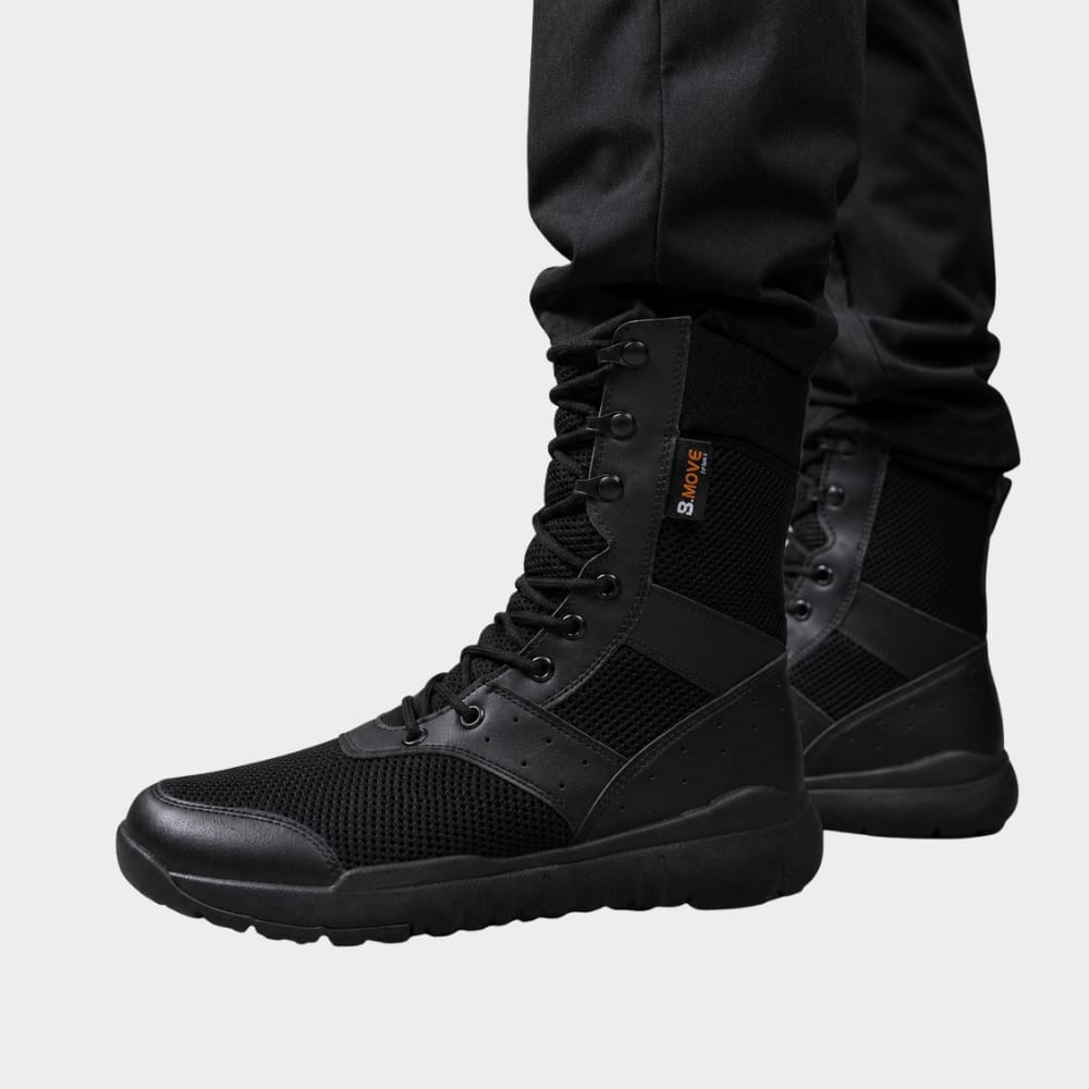 Cairnward-Outdoor tactical hiking boots unisex high top outdoor combat shoes
