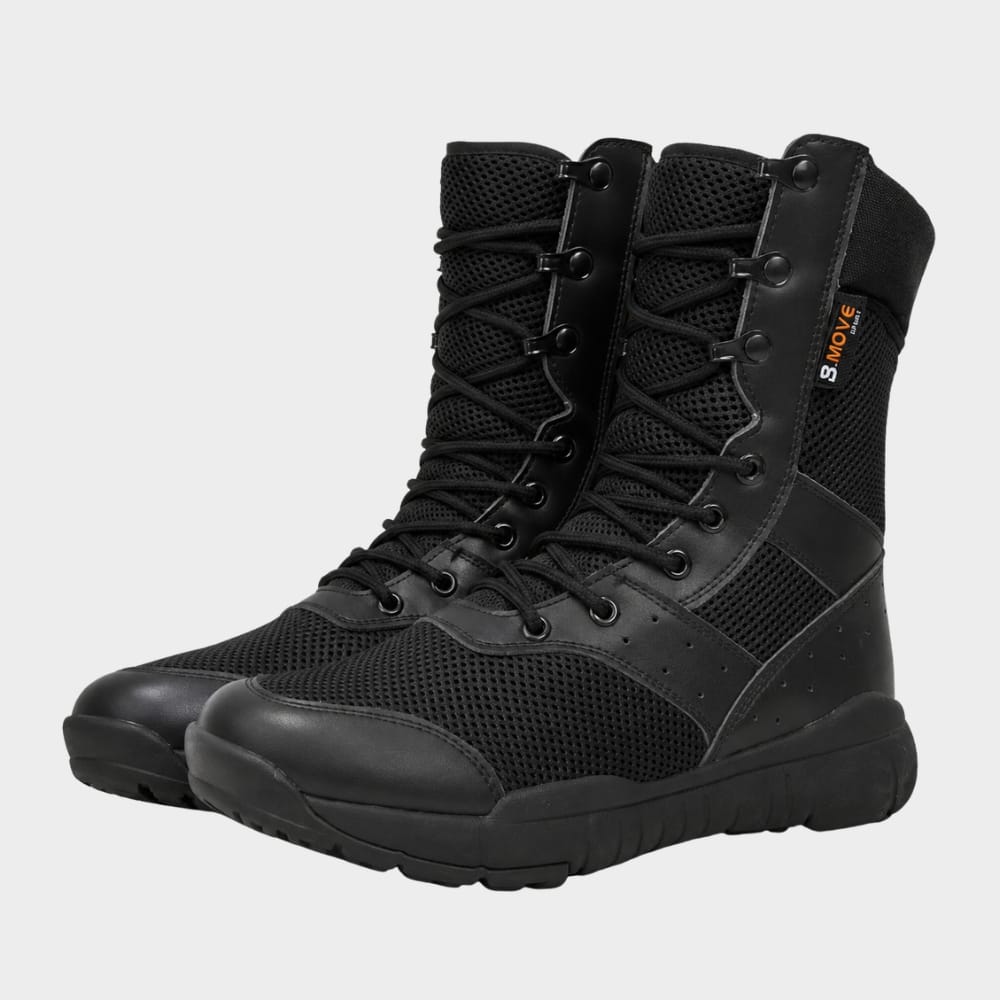 Cairnward-Outdoor tactical hiking boots unisex high top outdoor combat shoes