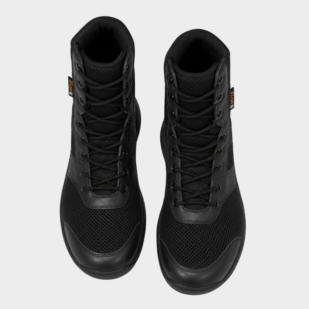 Cairnward-Outdoor tactical hiking boots unisex high top outdoor combat shoes