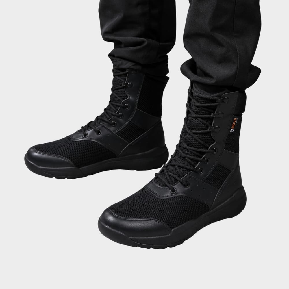 Cairnward-Outdoor tactical hiking boots unisex high top outdoor combat shoes