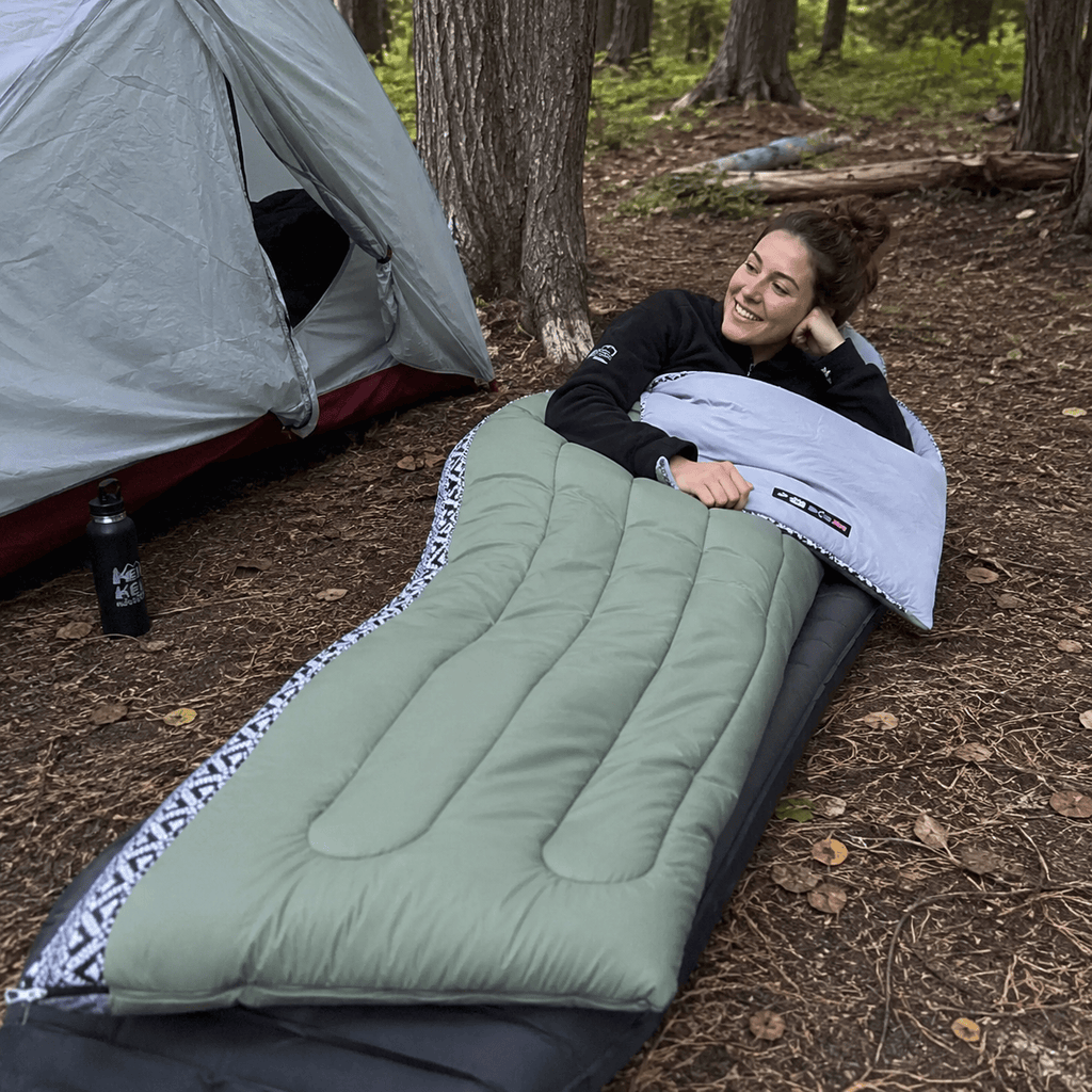 Cairnward-Outdoor ultralight envelope sleeping bag 3 season travel camping