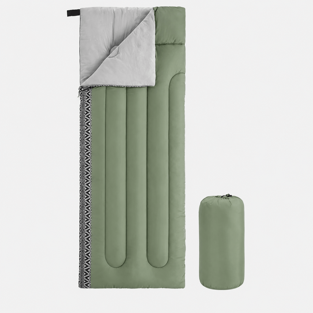 Cairnward-Outdoor ultralight envelope sleeping bag 3 season travel camping