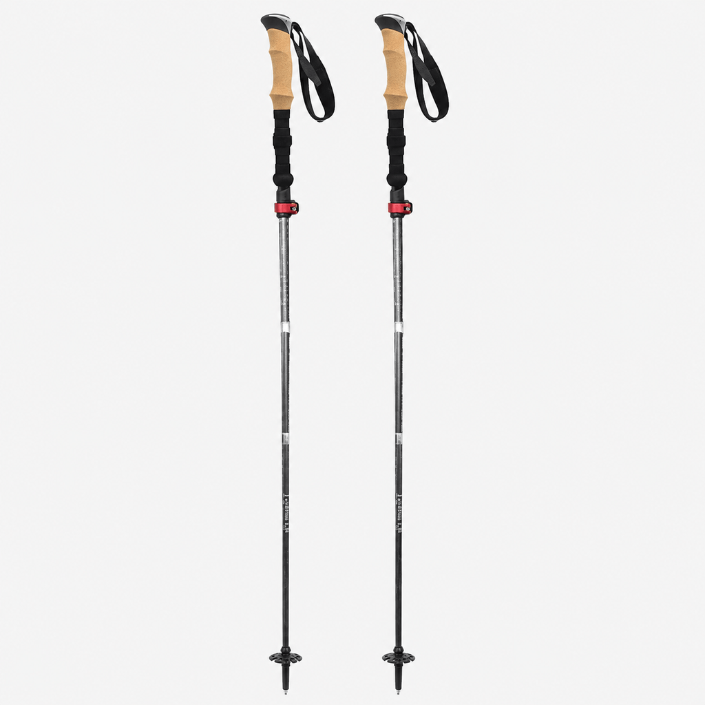 Cairnward-Outdoor ultralight folding hiking poles adjustable trekking sticks