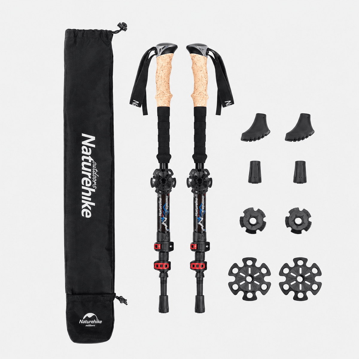 Cairnward-Outdoor ultralight hiking poles folding telescopic walking sticks