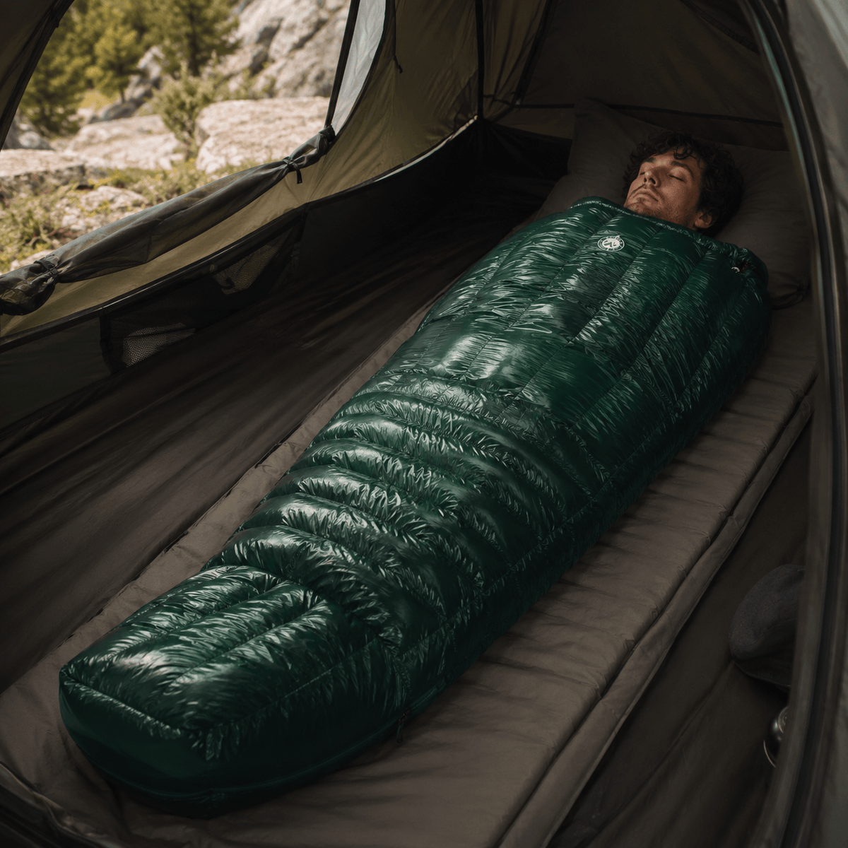 Cairnward-Outdoor ultralight winter down sleeping bag -5 degree camping quilt