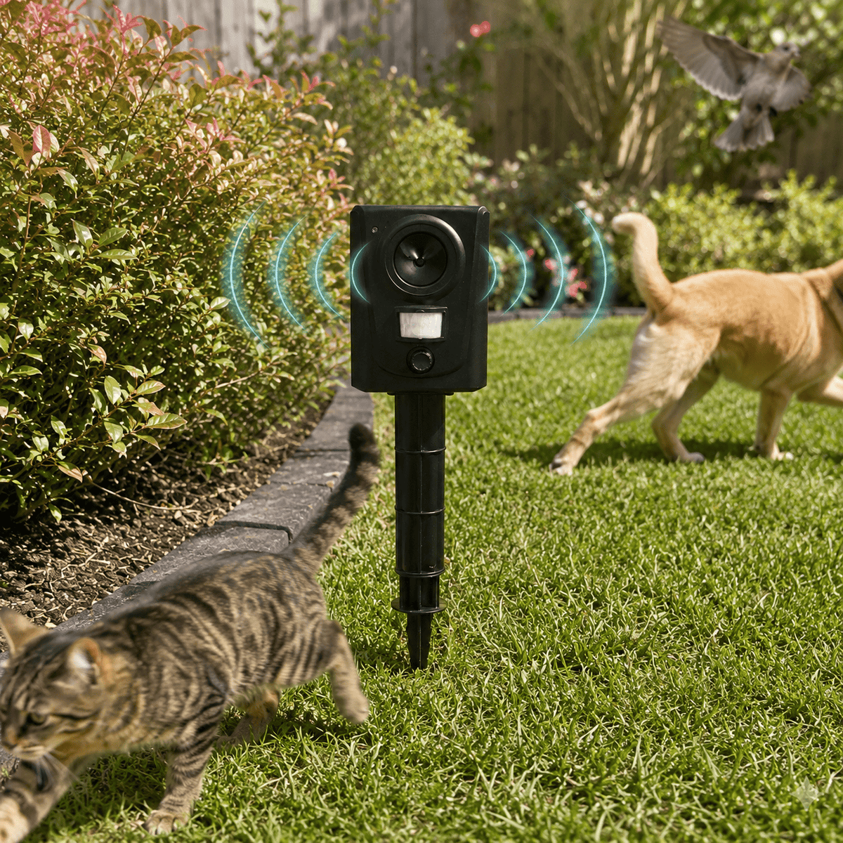 Cairnward-Outdoor ultrasonic pest repellent outdoor motion sensor animal deterrent
