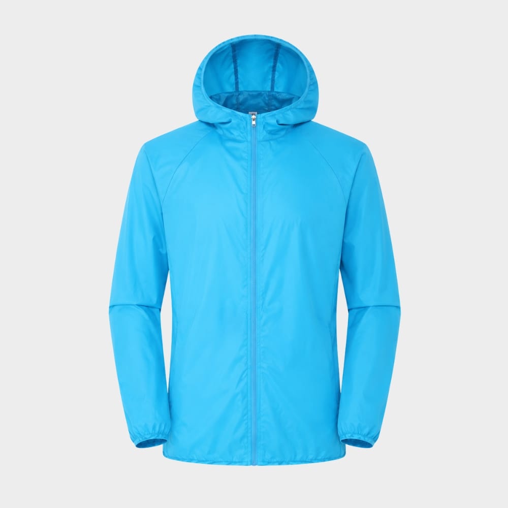 Cairnward-Outdoor unisex lightweight waterproof anti UV windbreaker jacket