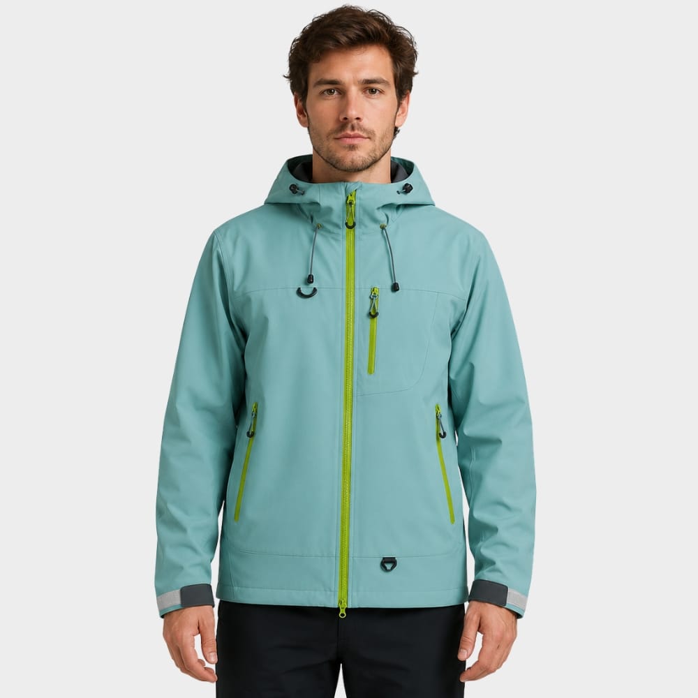 Cairnward-Outdoor unisex waterproof hiking windbreaker jacket with hood