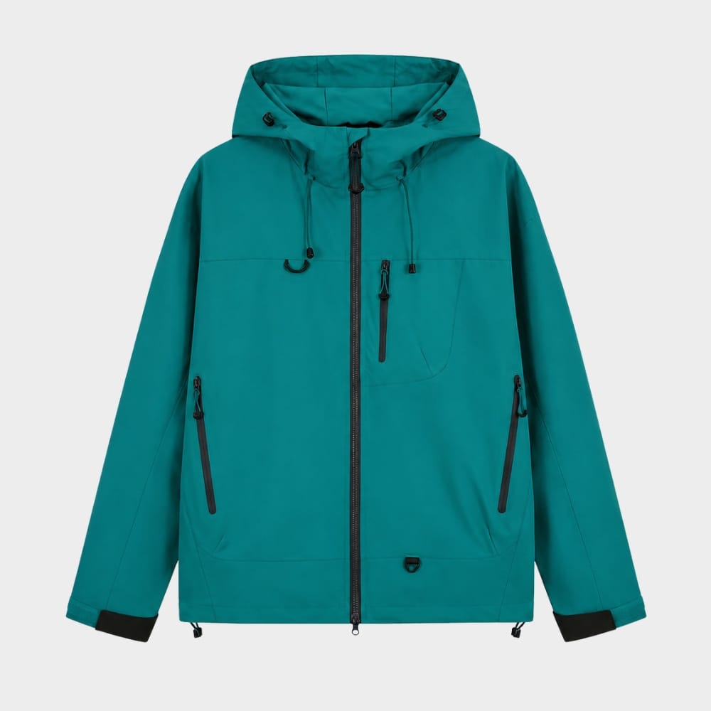 Cairnward-Outdoor unisex waterproof hiking windbreaker jacket with hood