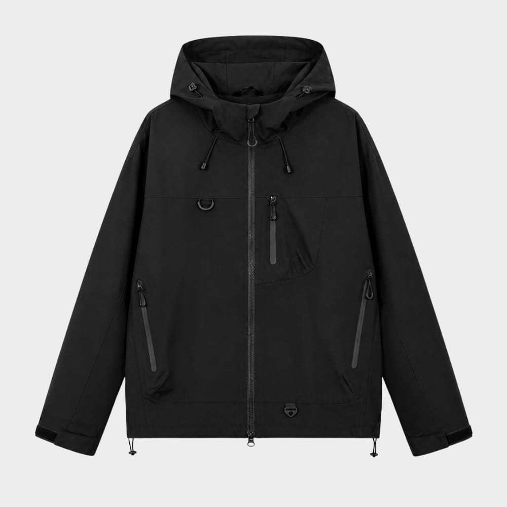 Cairnward-Outdoor unisex waterproof hiking windbreaker jacket with hood