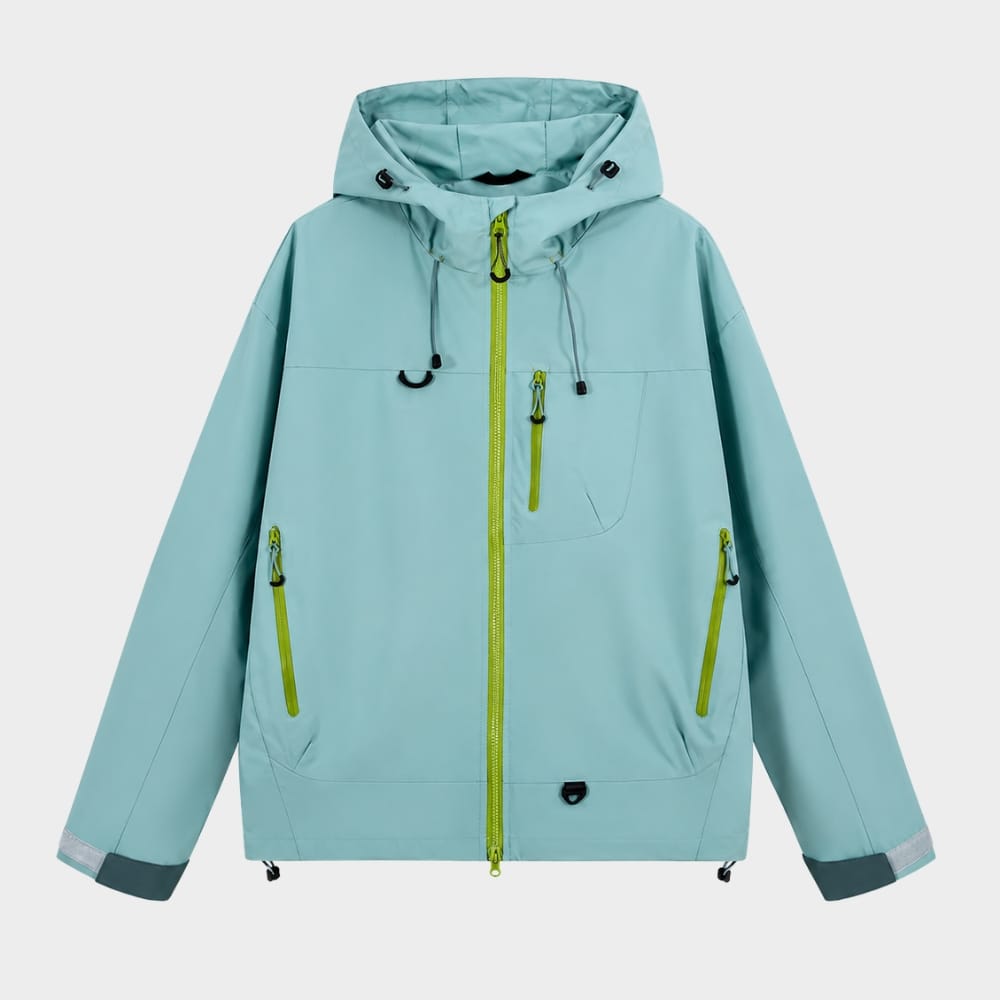 Cairnward-Outdoor unisex waterproof hiking windbreaker jacket with hood