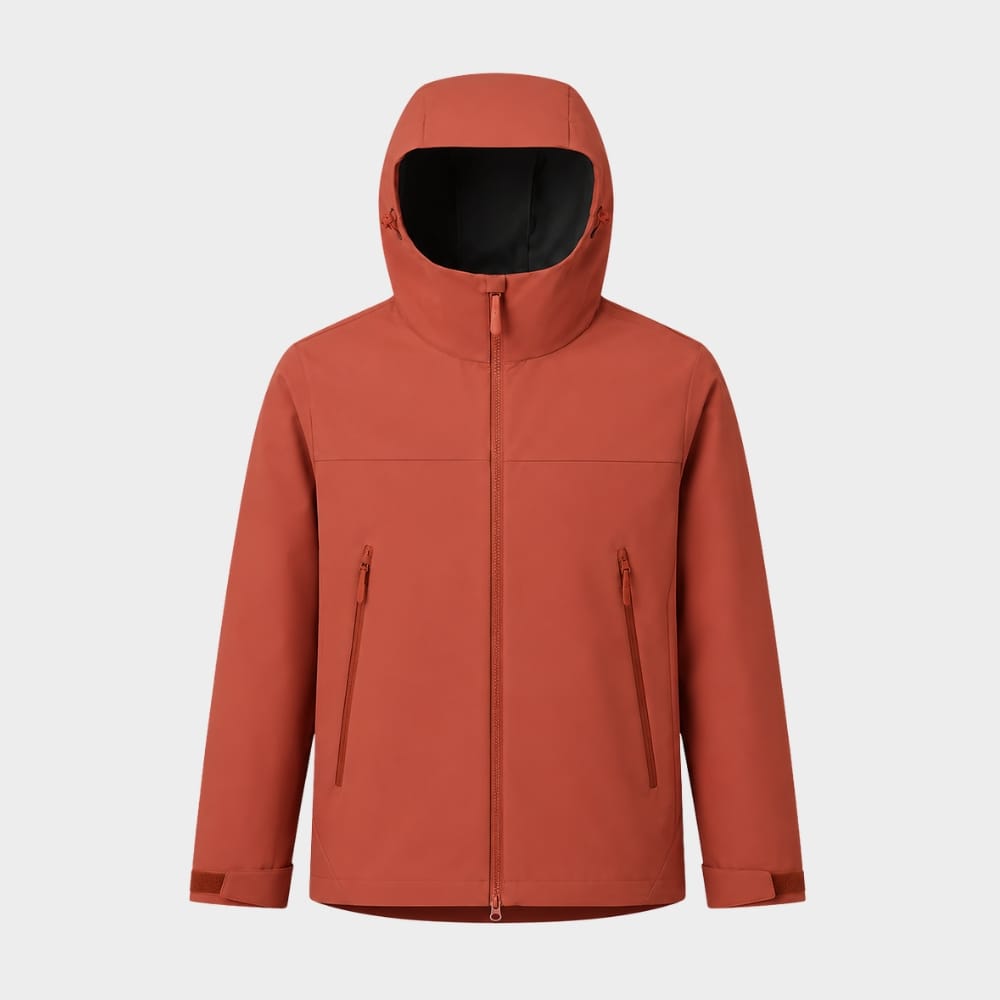 Cairnward-Outdoor unisex waterproof windproof hiking jacket hooded